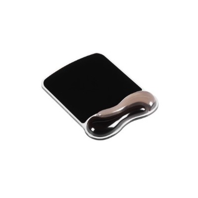 Kensington avec repose-poignet gel - Noir/Translucide