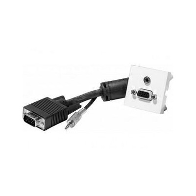 Plastron adaptateur VGA + jack 3 5 mm 15 mètres