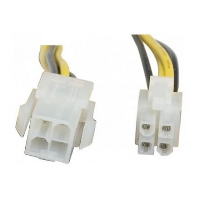 Rallonge d'alimentation auxiliaire P4 male/femelle 20cm [3917149]