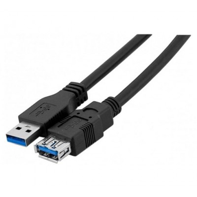 Rallonge USB 3.0 type A / A Noire - 1,8 m