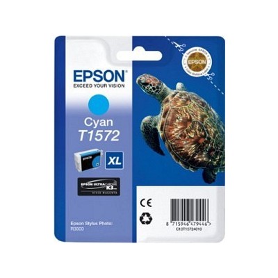 Epson C13T15724010 TORTUE CYAN FOR EPSON STYLUS PHOTO R3000 [3918017]