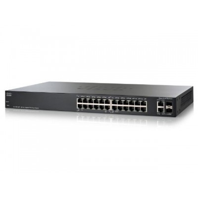 Switch Cisco SF 200-24P 24-PORT 10/100 PM POE SMART SWITCH [3918160]