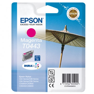 Epson Magenta C13T04434010  HAUTE CAPACITE STYLUS C64/PE C6 [3918815]