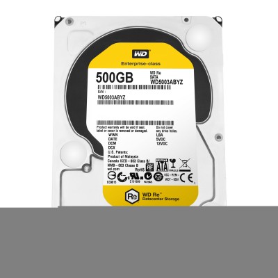 HD SATA III 500Go 3 5" RE4 Raid Edition 7200rpm 64Mo Sata 3 [3919666]