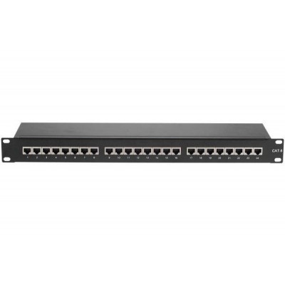 Panneau Categorie 6 équipé Hauteur 1U - 24 ports STP [3920032]