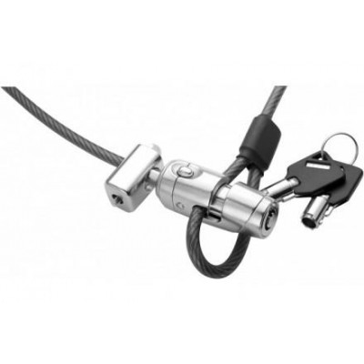 Cable antivol Dacomex Clip-Câble à clé avec attache vis sécurisée