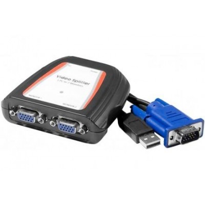 Splitter VGA 2 voies alim via usb [3920613]
