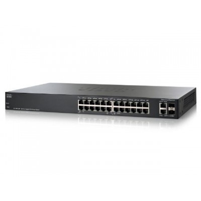 Switch Cisco SF 200-24P 24-PORT 10/100 PM POE SMART SWITCH [3921308]