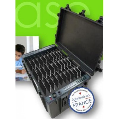 Valise d'animation multimedia NaoCase MT2 jusqu'à 16 tablettes RA0214A