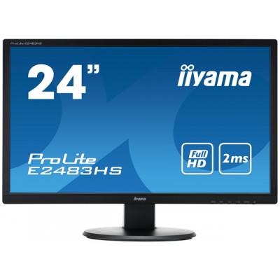 Ecran LED 24" IIYAMA E2483HS-B1 1920X1080 16:9 2MS MNTR [3922406]