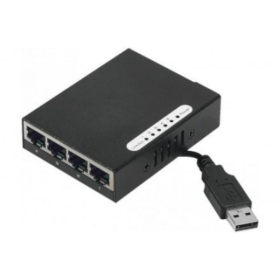 Mini Switch DEXLAN Mini Switch réseau 5 ports 10/100 alim  [3922484]