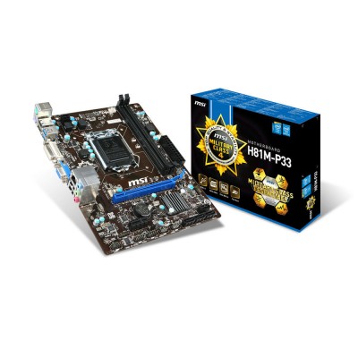 CM MSI H81M-P33 socket 1150 HASWELL [3922580]