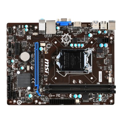 CM MSI H81M-E33 Socket 1150 HASWELL