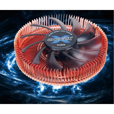 Ventilateur Zalman CNPS2X CPU Cuivre Heatpipe PWM AMD Intel