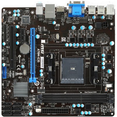 CM MSI A78M-E35 micro ATX - Socket FM2+ - AMD A78
