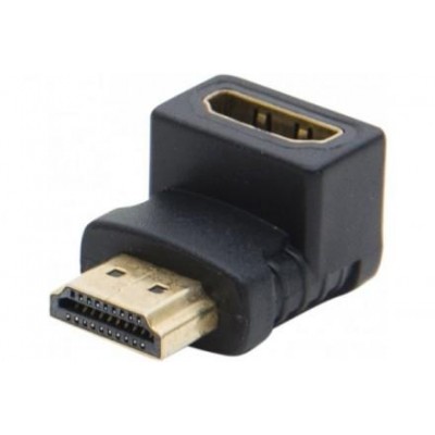 Adaptateur HDMI or m/f coude 90° [3923393]
