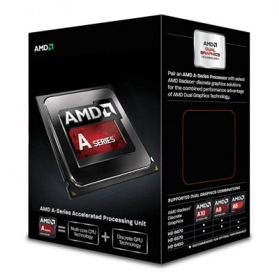 CPU AMD FM2 A10 6800K (4Core, 4.1GHz, 4Mb, Radeon HD8670D, 100W, Unlock) Boite