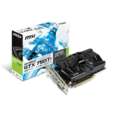 PCI-E GeForce GTX 750TI 2Go/OC GDDR5 MSI
