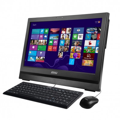 Ordinateur MSI AP200-001XEU 20" tactile multi points HSW Pentium G3220 4Go 500G Non-Os