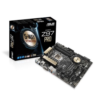CM Asus Z97-PRO S1150 Z97 ATX VGA+SND+GLN+U3+M2 SATA6GB DDR3 