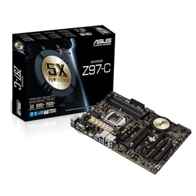 CM Asus Z97-C S1150 Z97 ATX VGA+SND+GLN+U3+M2 SATA6GB/S DDR3 
