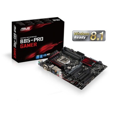 CM Asus B85-PRO GAMER S1150 B85 ATX SND+GLN+U3 SATA 6GB/S DDR3 