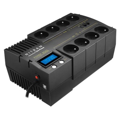 Onduleur Nitram Power Boxx 650VALCD Line Interactif + Logic [3924124]