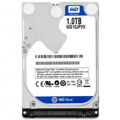 HD 2.5" Western Digital Blue 1To / 5400Tr / 8Mo