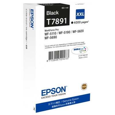 Epson C13T789140 T7891 - Noir