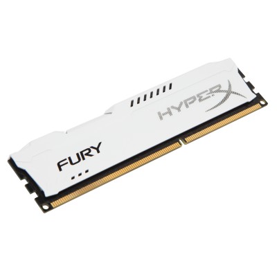 Memoire DDR3 4Go 1600  KINGSTON CL10 DIMM HyperX Fury White [3924714]