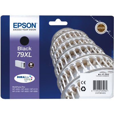 Epson C13T79014010 Tour de Pise 79XL - Noir