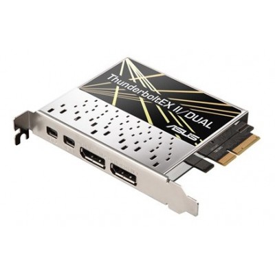 ASUS ThunderboltEX II/DUAL - Adaptateur Thunderbolt - PCI Express 2.0 x4 - Thunderbolt 2