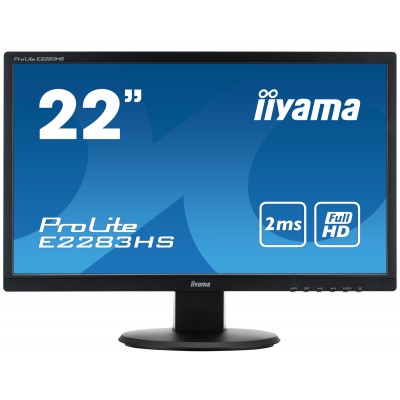 Ecran LED 21 5'' IIYAMA E2283HS-B1 1920X1080 2MS E2283HS-B1 [3925277]