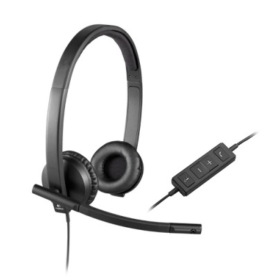 Casque Logitech H570e - Filaire - Stéréo - Sur tête - De [3925368]