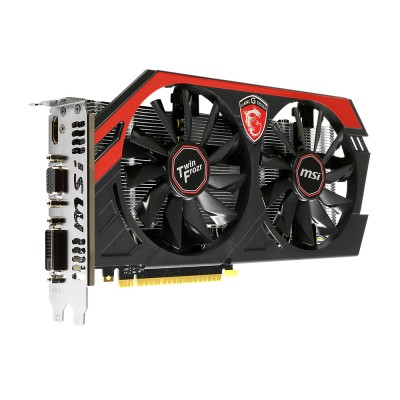 PCI-E GeForce GTX 750 Ti GAMING 2G MSI Twin Frozr IV 1x DVI 1x HDMi 1x VGA