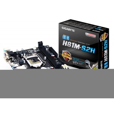CM Gigabyte H81M-S2H 1150 MATX 2DR3 PCIE VGA DVI GL USB3