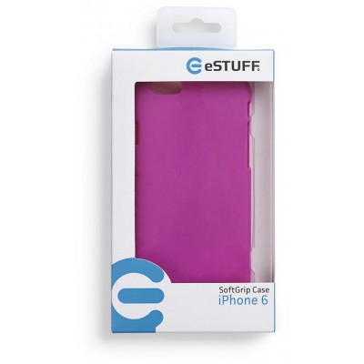 Coque eSTUFF iPhone 6 SoftGrip Case  Pink [3926788]