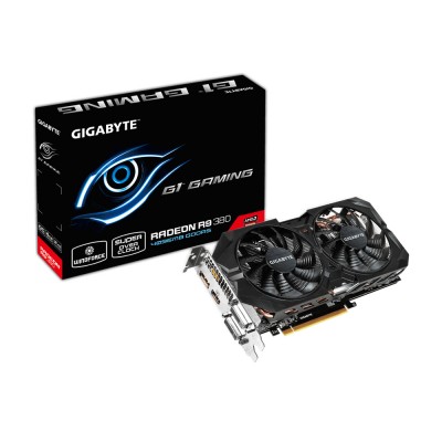 PCI-E Radeon ATI HD R9 380 G1 Gaming 4GB GIGABYTE DDR5 256bit PCI-E 3.0 HDMI DVI DP active