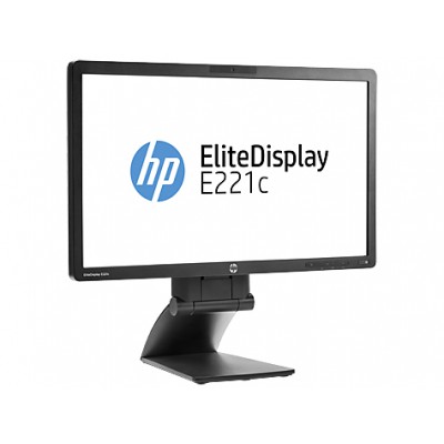 Ecran LED 21,5" HP E221C 1920 X 1080 16:9 7MS 1000:1 VGA/DVI/DP 