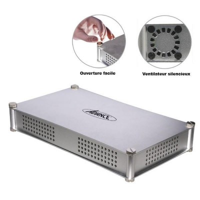 Boitier externe  IDE & SATA Advance USB 2.0 COMBO pour HDD 3.5 IDE & SATA