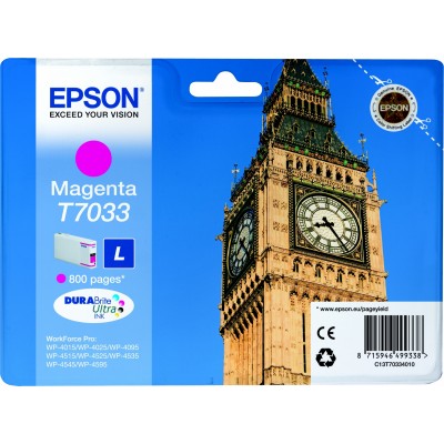 Cartouche jet d'encre Epson DURABrite Ultra C13T70334010 -  [3927303]