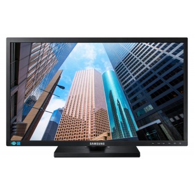 Ecran LED 19" Samsung SE450 Series S19E450MW 1440x900 TN 1000:1 5 ms DVI,VGA HP noir