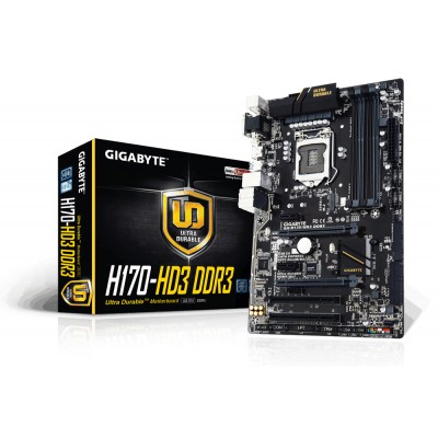 CM Gigabyte GA-H170-HD3 DDR3 - 1.0 ATX - LGA1151 Socket - H170 