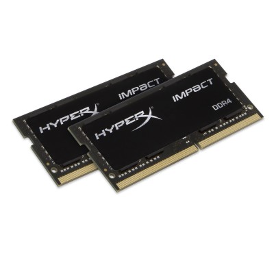 Memoire 16 Go SO DDR4 2400MHz CL14 SODIMM HyperX Impact (Kit of 2)