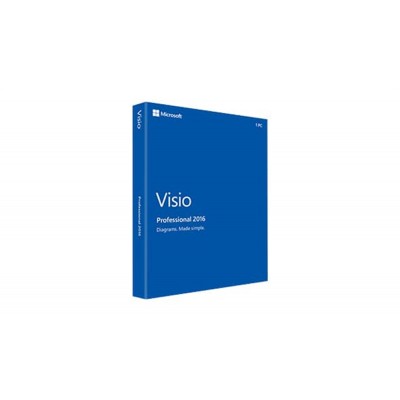 Microsoft VISIO PRO 2016 WIN PK LIC ON DD C2R NR [3927869]