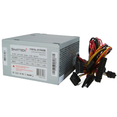 Alimentation Smartteck 420W (Ventilateur 80mm)