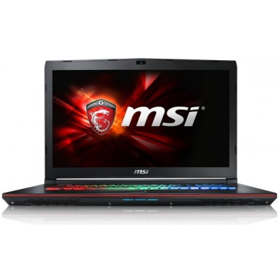 Portable MSI GE72 6QF(ApP)008FR I7-6700HQ 17.3" 16G 1T+128 GTX970M Win10 1An NOIR*