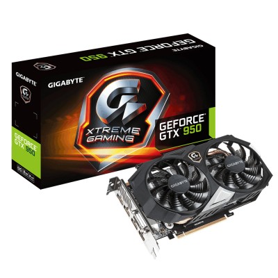PCI-E GeForce GTX 950 XTREME GAMING Gigabyte 2GB GDDR5 128Bit HDMI DVI-I 3x DP active