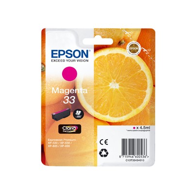 Epson C13T33434012 Orange 33 - Magenta