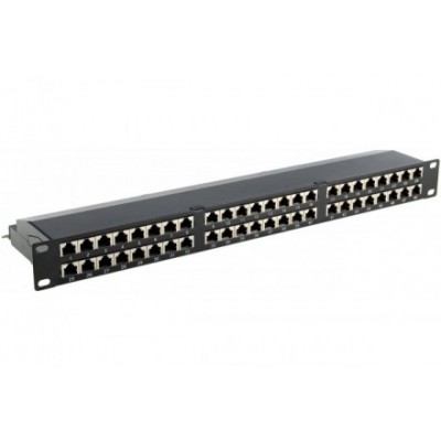 Panneau de brassage categorie 6 équipé Hauteur 1U - 48 po [3928249]